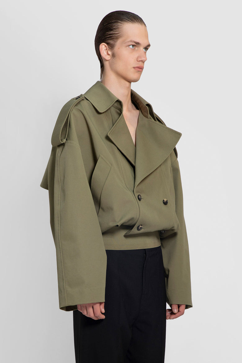 LOEWE MAN GREEN JACKETS