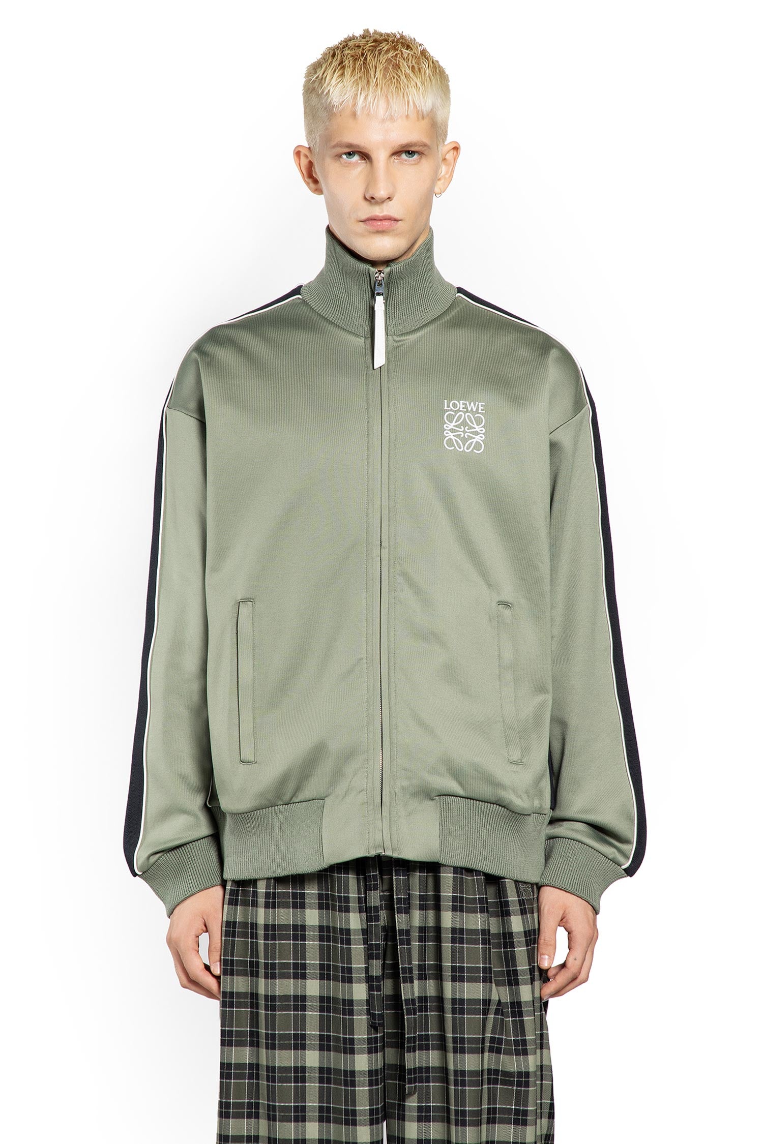 LOEWE MAN GREEN SWEATSHIRTS