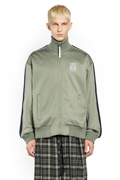 LOEWE MAN GREEN SWEATSHIRTS