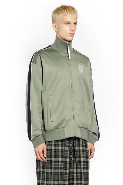 LOEWE MAN GREEN SWEATSHIRTS