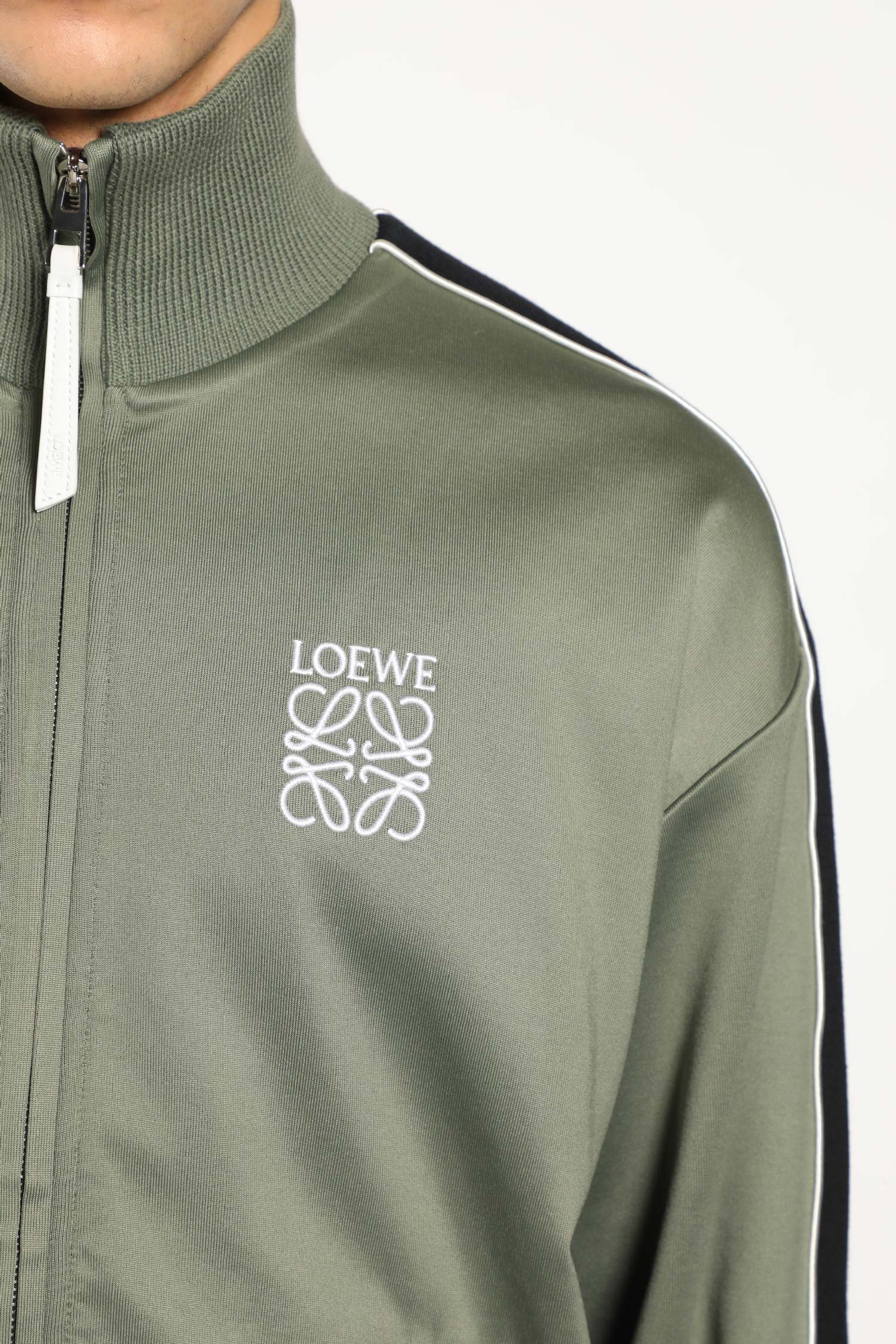 LOEWE MAN GREEN SWEATSHIRTS
