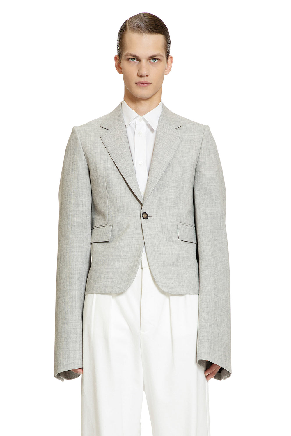 LOEWE MAN GREY BLAZERS