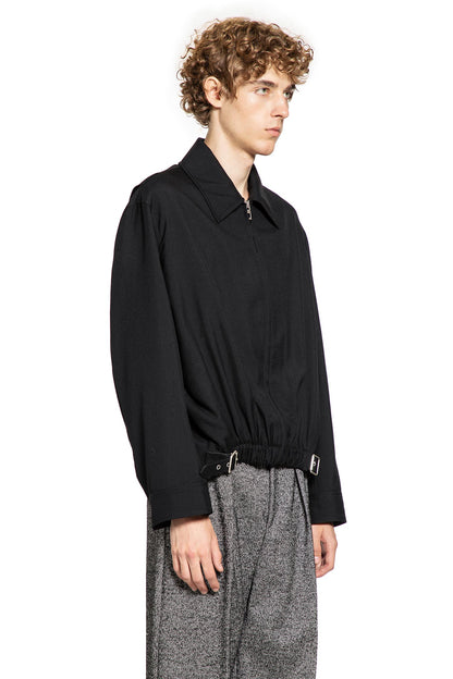 Belted Utility Jacket In Wool