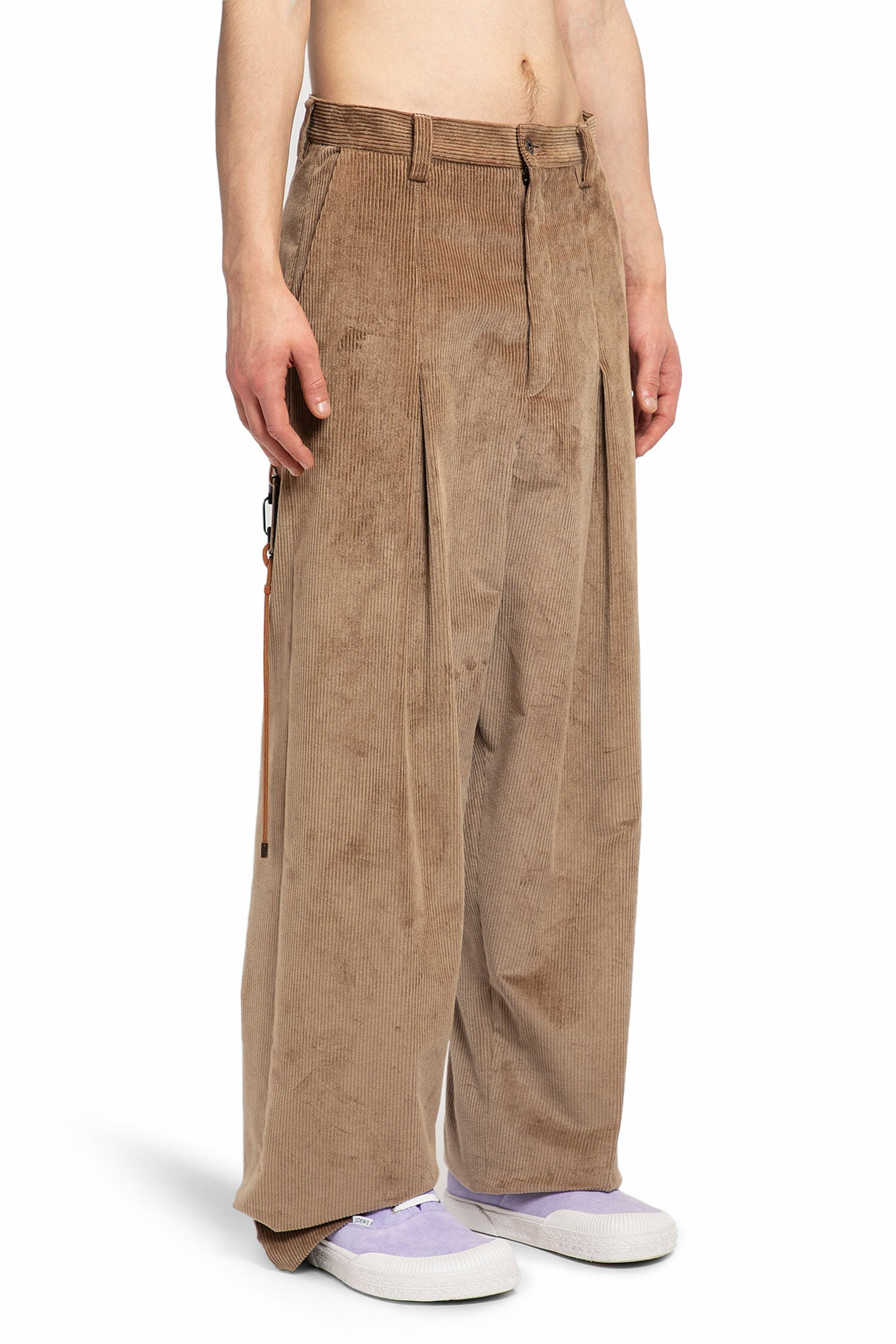 LOEWE MAN BROWN TROUSERS