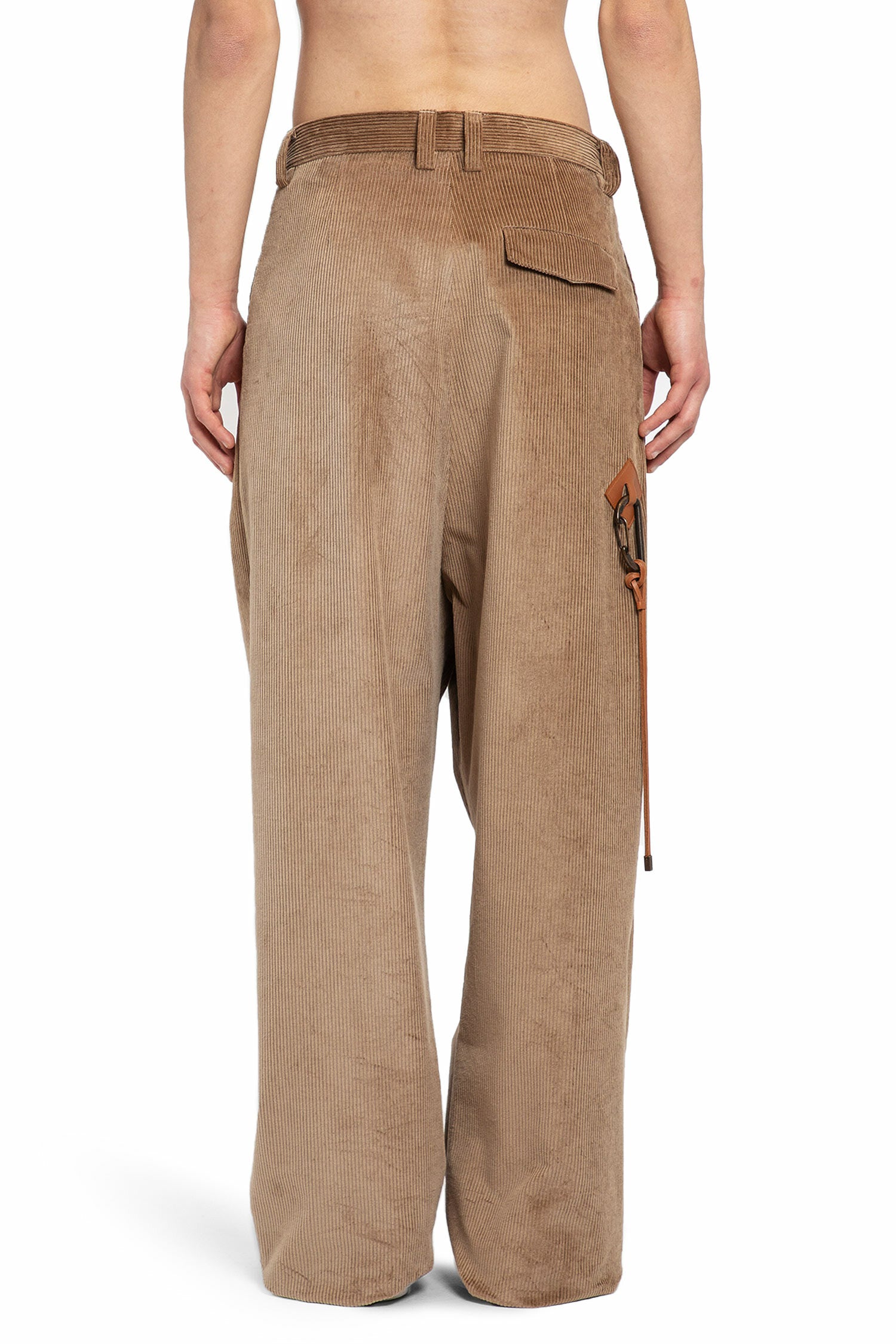 LOEWE MAN BROWN TROUSERS