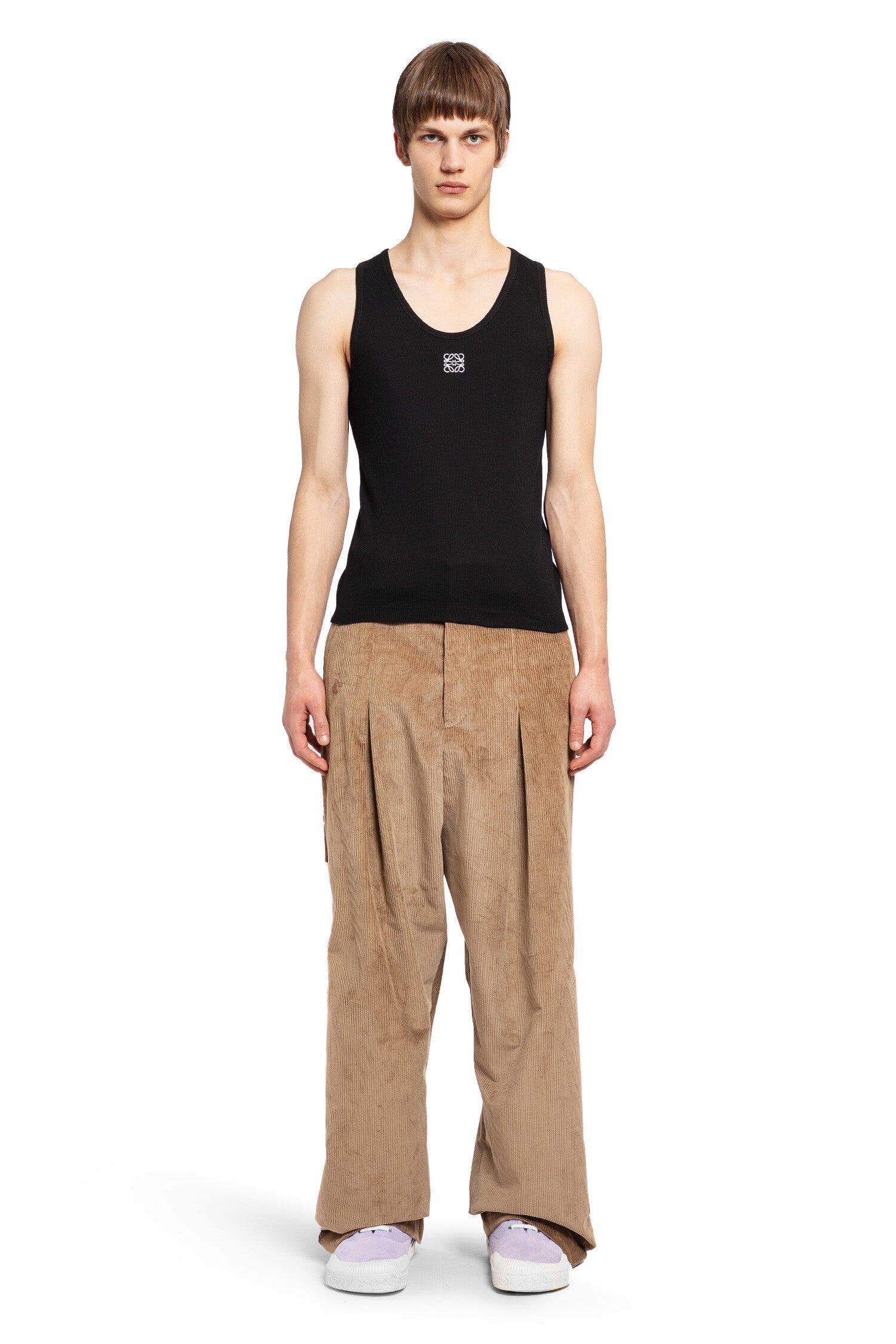 LOEWE MAN BROWN TROUSERS