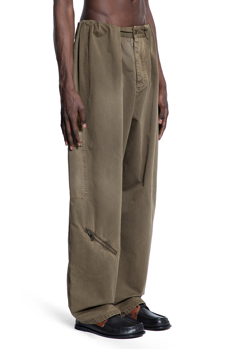 LOEWE MAN GREEN TROUSERS