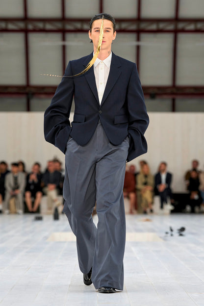 LOEWE MAN GREY TROUSERS