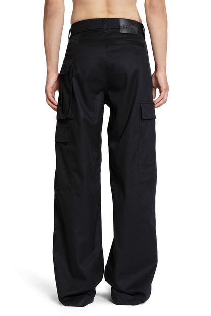 LOEWE MAN BLACK TROUSERS