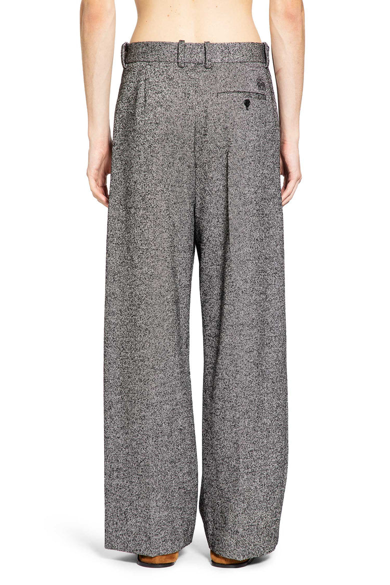 LOEWE Wide Leg Twill Trousers man