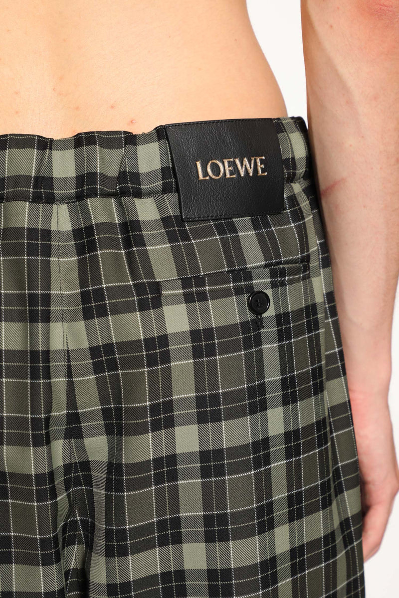 Wool Blend Straight Leg Pants - Antonioli.eu