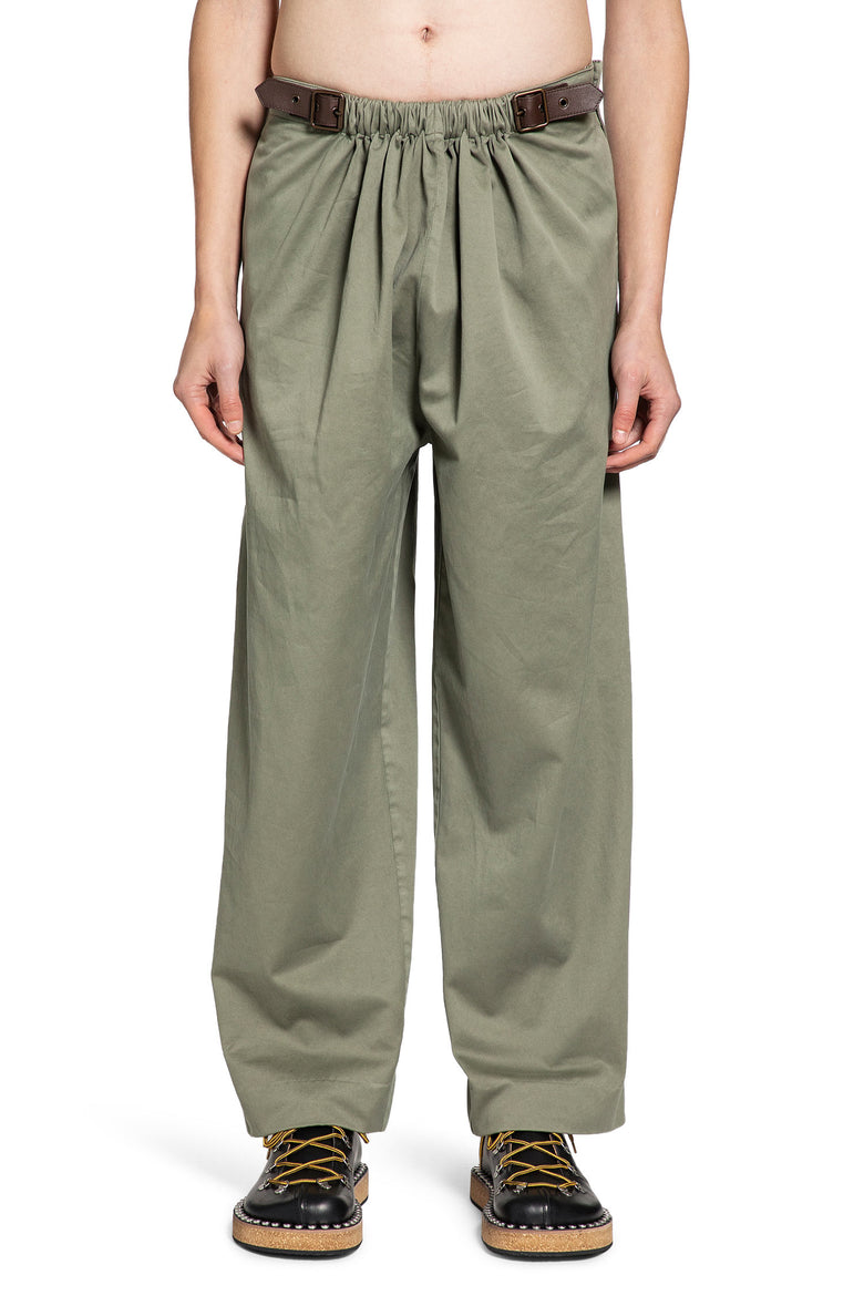 LOEWE MAN GREEN TROUSERS