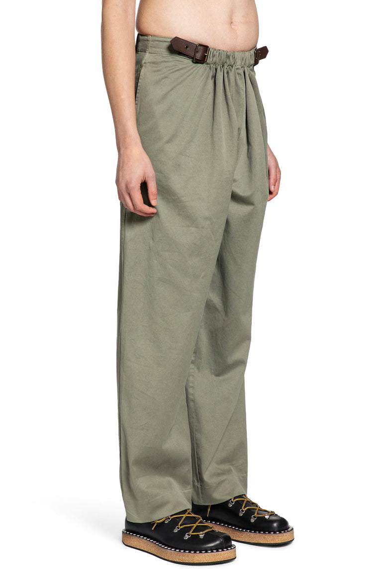 LOEWE MAN GREEN TROUSERS