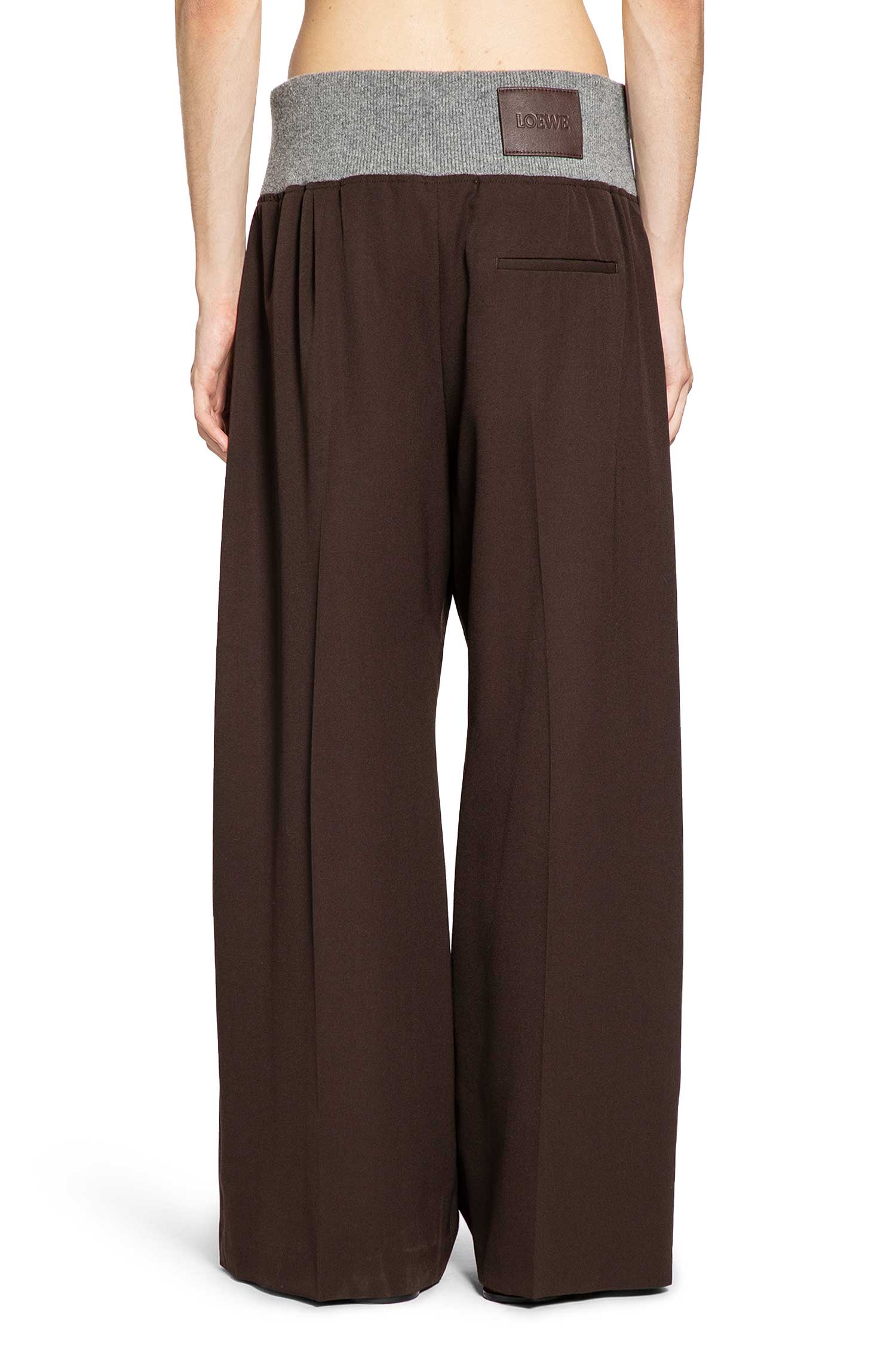 Tailored Trousers Wool Gabardine