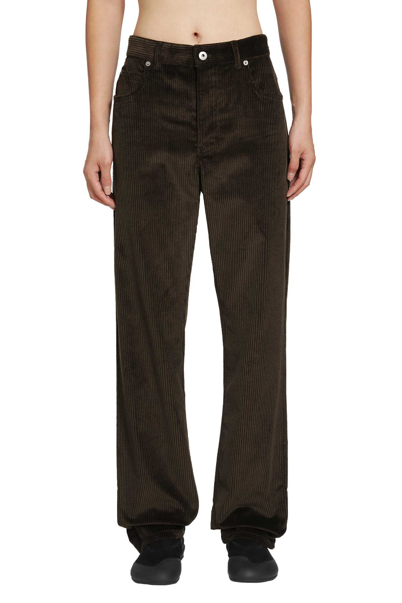 LOEWE Trousers in Cotton Corduroy man