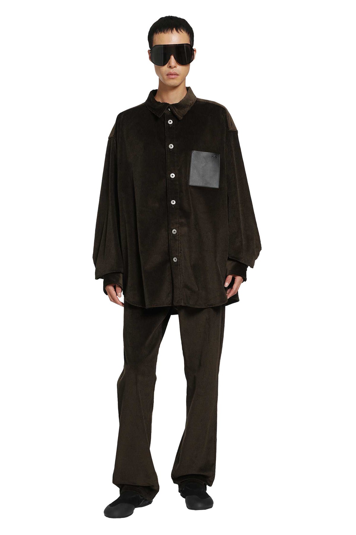 Trousers in Cotton Corduroy