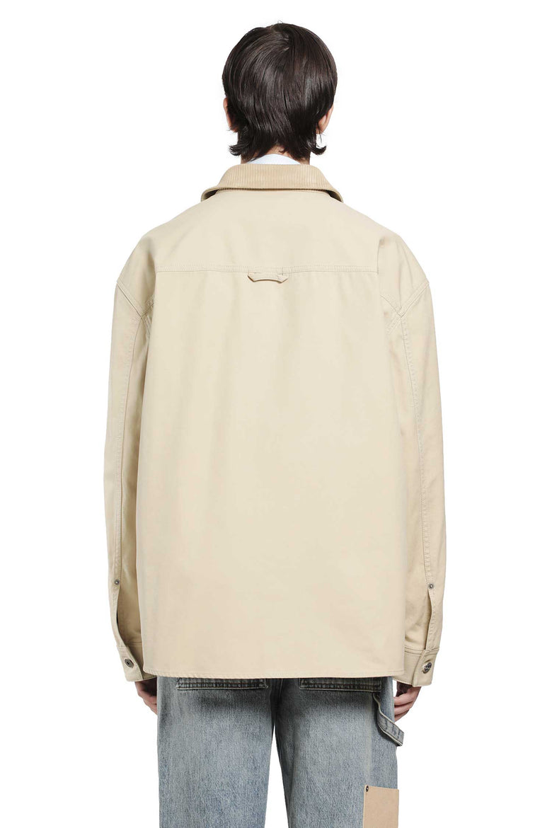 LOEWE Cotton Canvas Overshirt man
