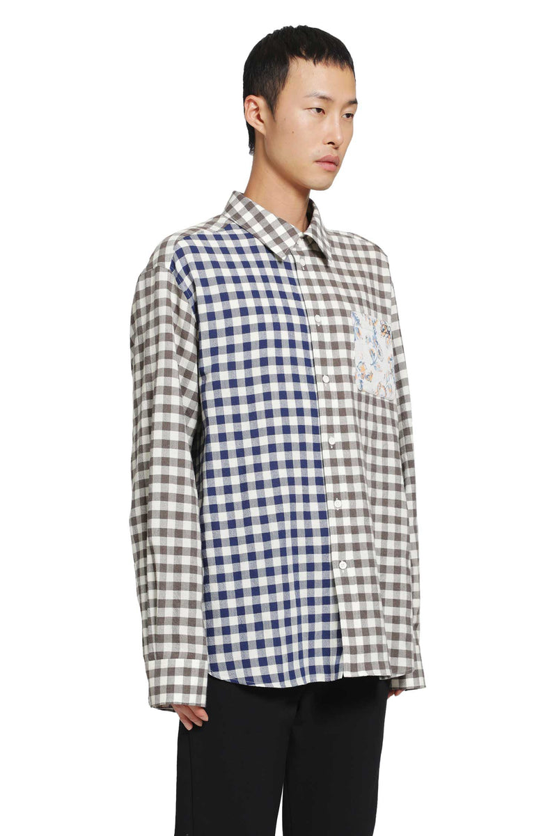 LOEWE Cosima Von Bonin Flannel Shirt man