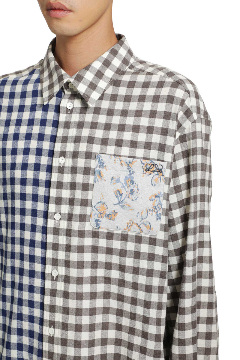LOEWE Cosima Von Bonin Flannel Shirt man