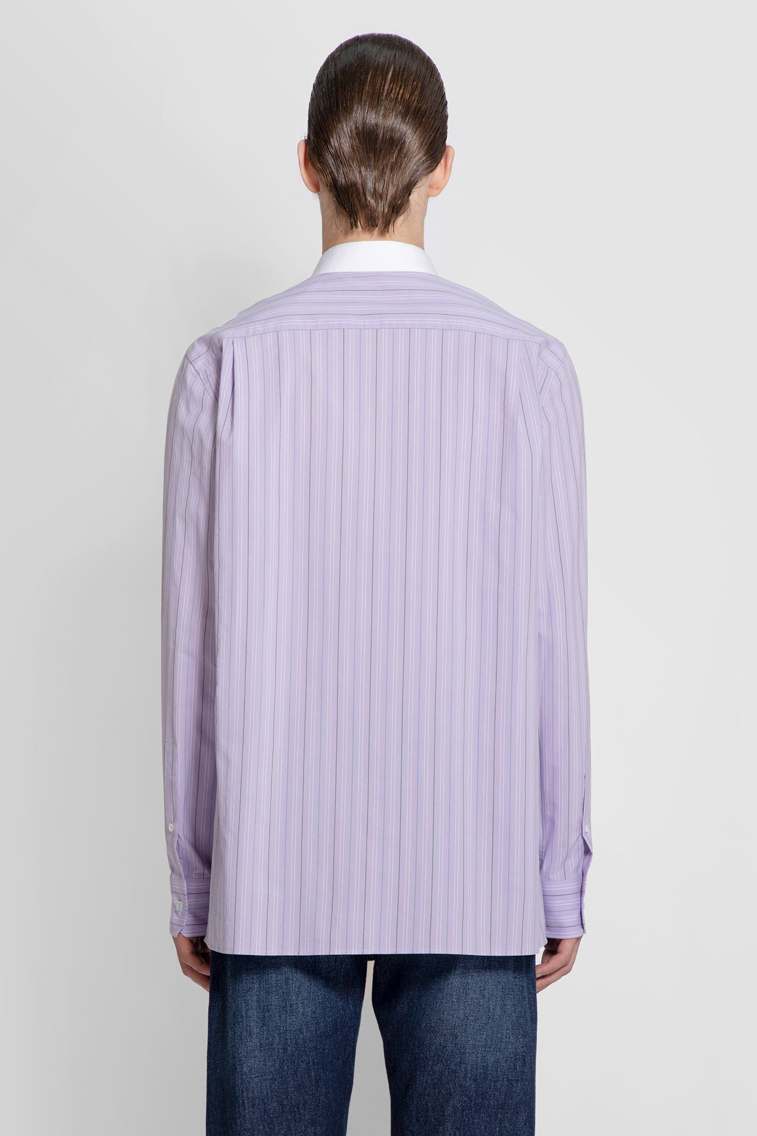 LOEWE MAN PURPLE SHIRTS