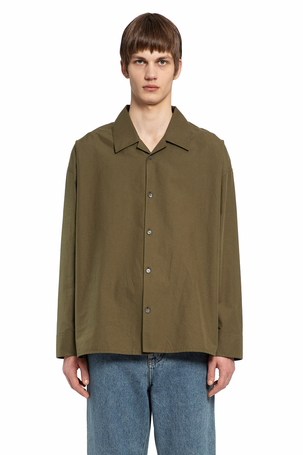 LOEWE MAN GREEN SHIRTS