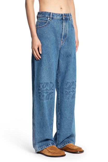 Anagram Baggy Jeans in Denim