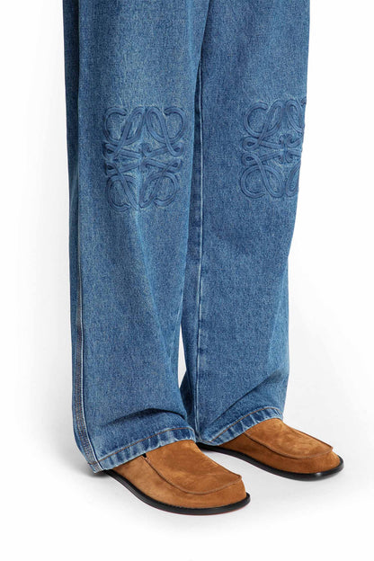 Anagram Baggy Jeans in Denim