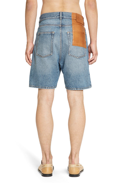 LOEWE MAN BLUE SHORTS & SKIRTS