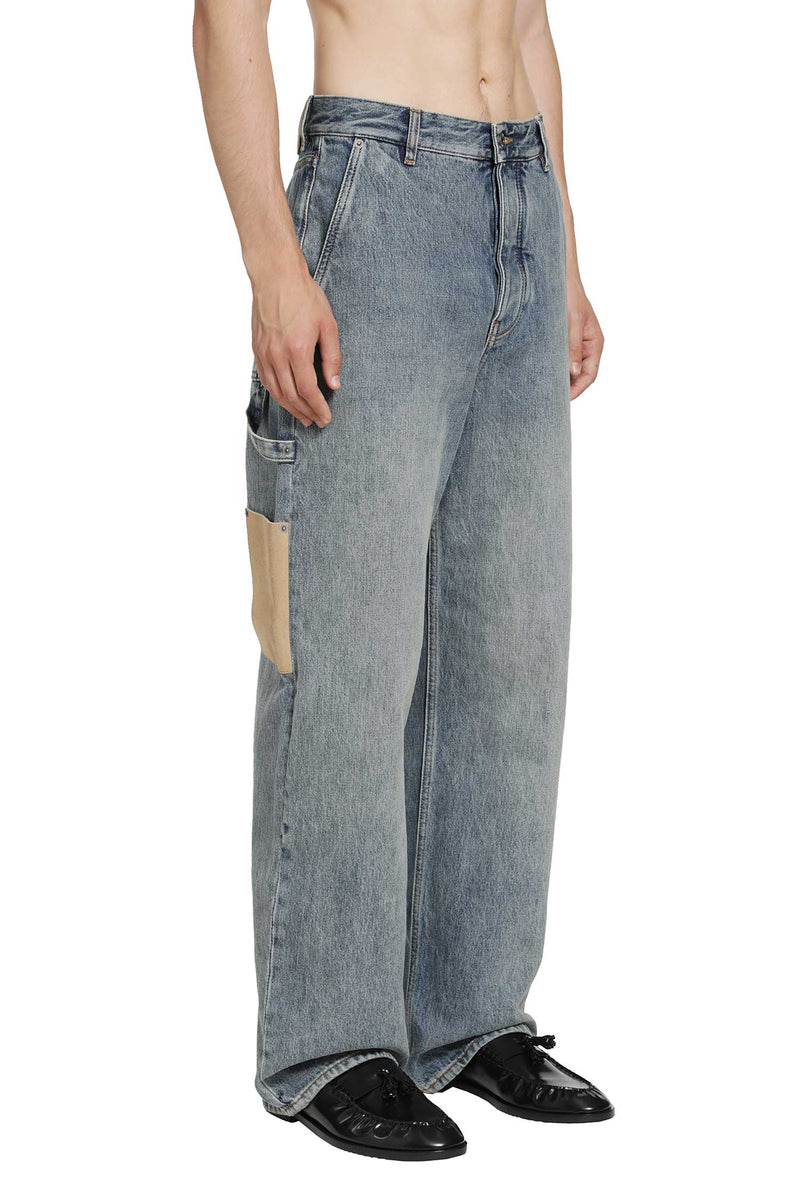 LOEWE Washed Denim Jeans man