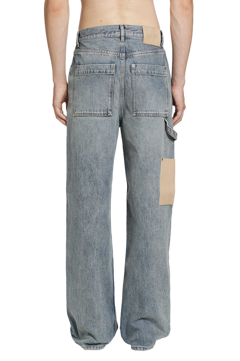LOEWE Washed Denim Jeans man