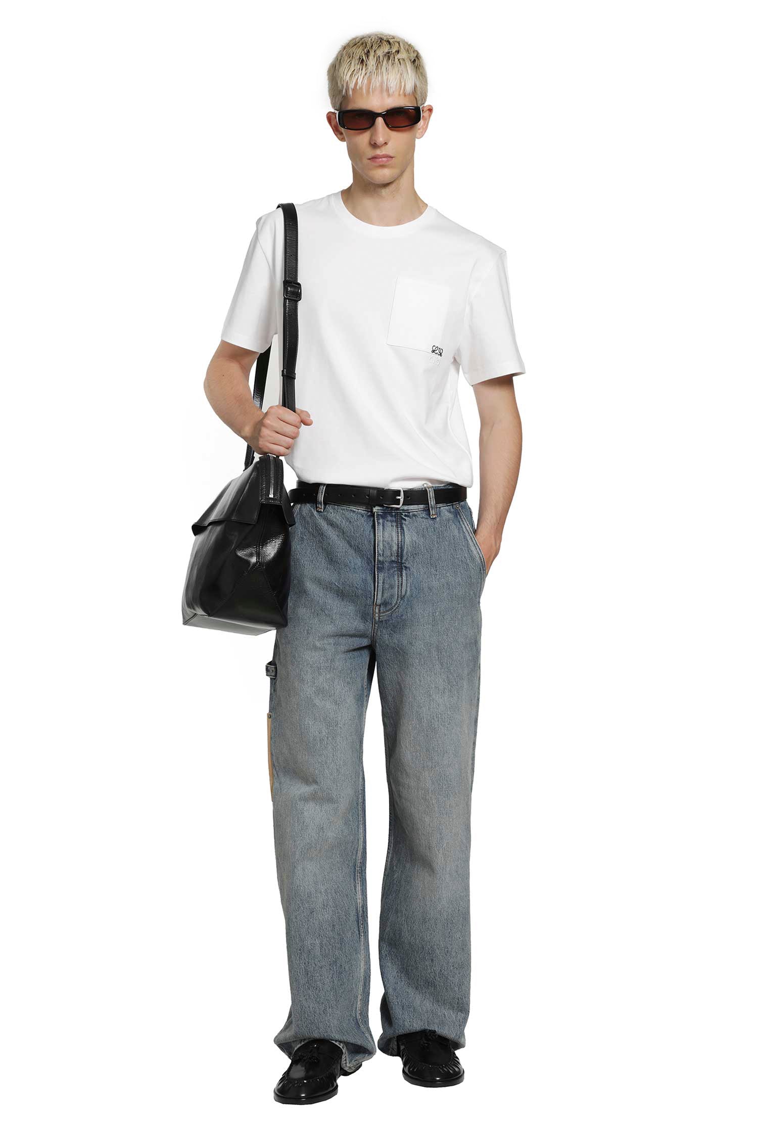 LOEWE Washed Denim Jeans man