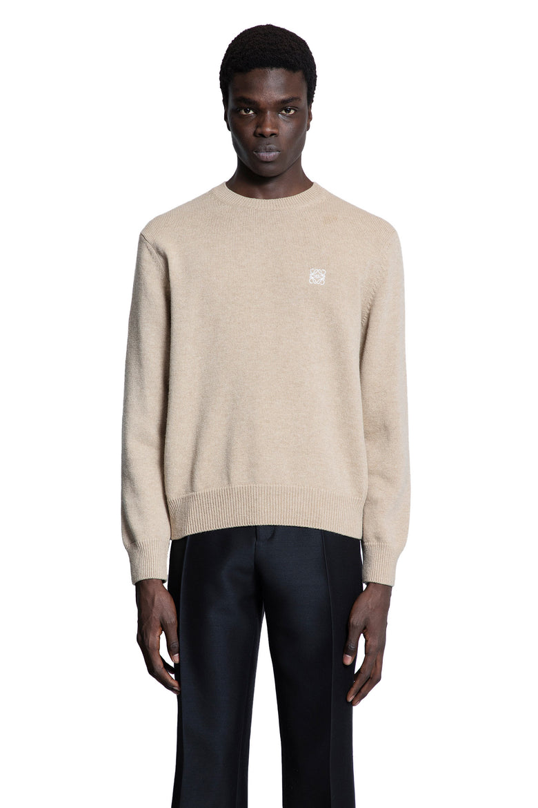 LOEWE MAN BEIGE KNITWEAR