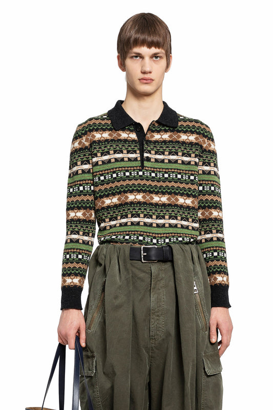 LOEWE MAN MULTICOLOR KNITWEAR