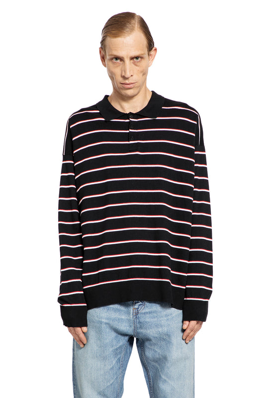 LOEWE MAN BLACK KNITWEAR