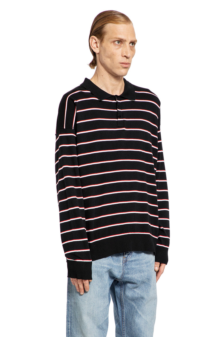 LOEWE MAN BLACK KNITWEAR