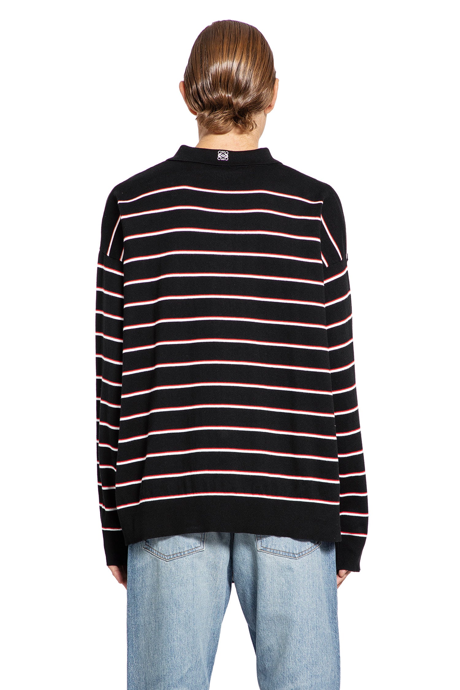 LOEWE MAN BLACK KNITWEAR