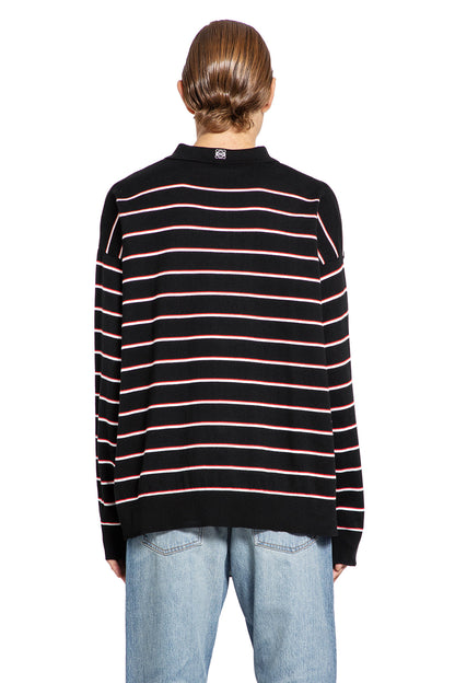 LOEWE MAN BLACK KNITWEAR