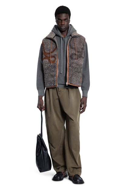 LOEWE MAN GREY KNITWEAR