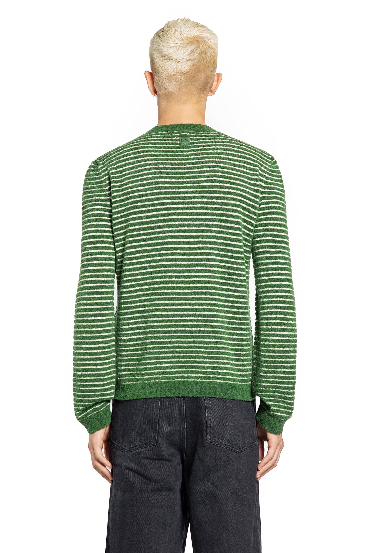 LOEWE MAN GREEN KNITWEAR