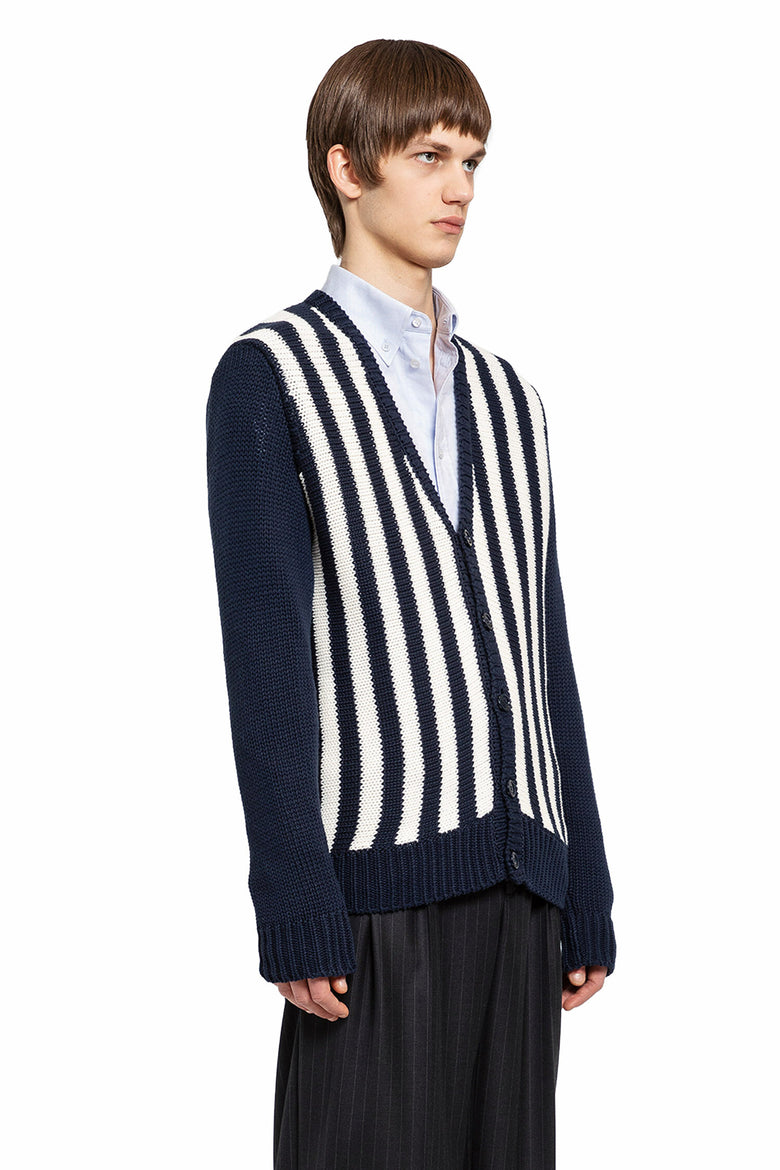 LOEWE MAN BLUE KNITWEAR