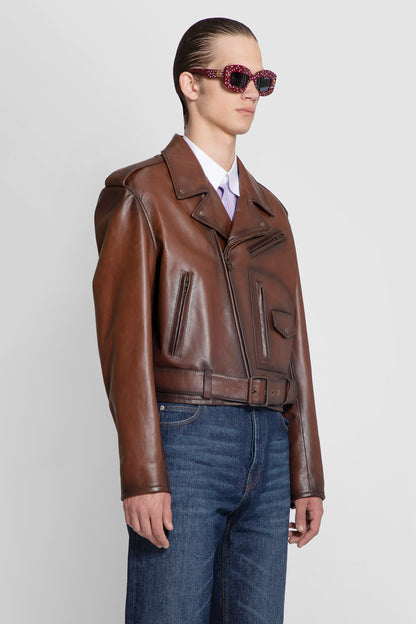 LOEWE MAN BROWN JACKETS