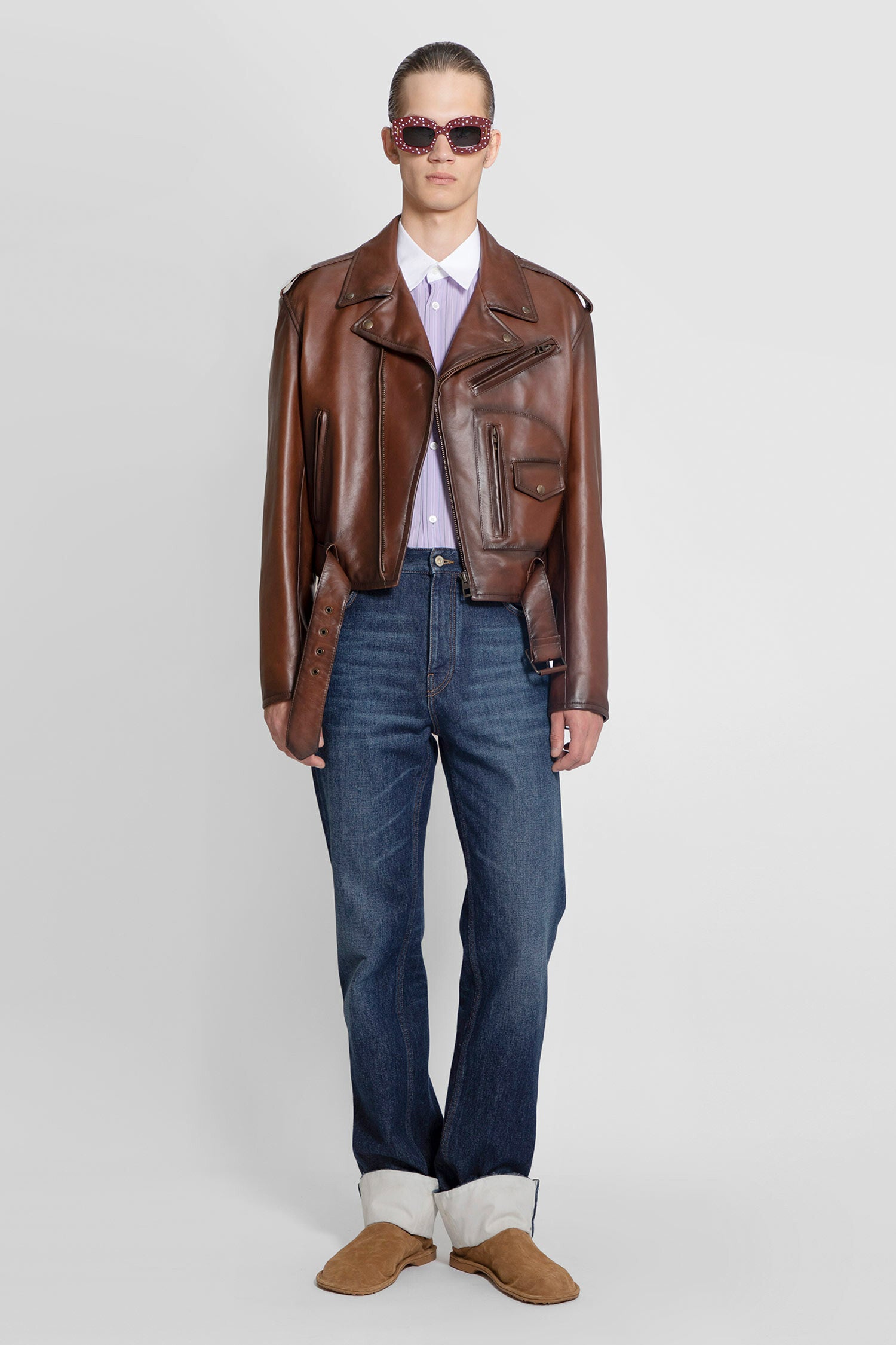 Loewe 2024 leather jacket