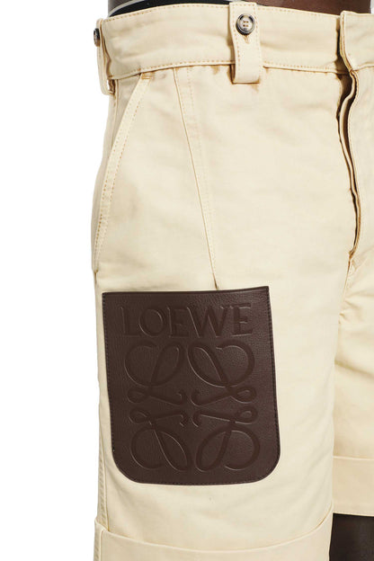 Turn-Up Shorts in Cotton