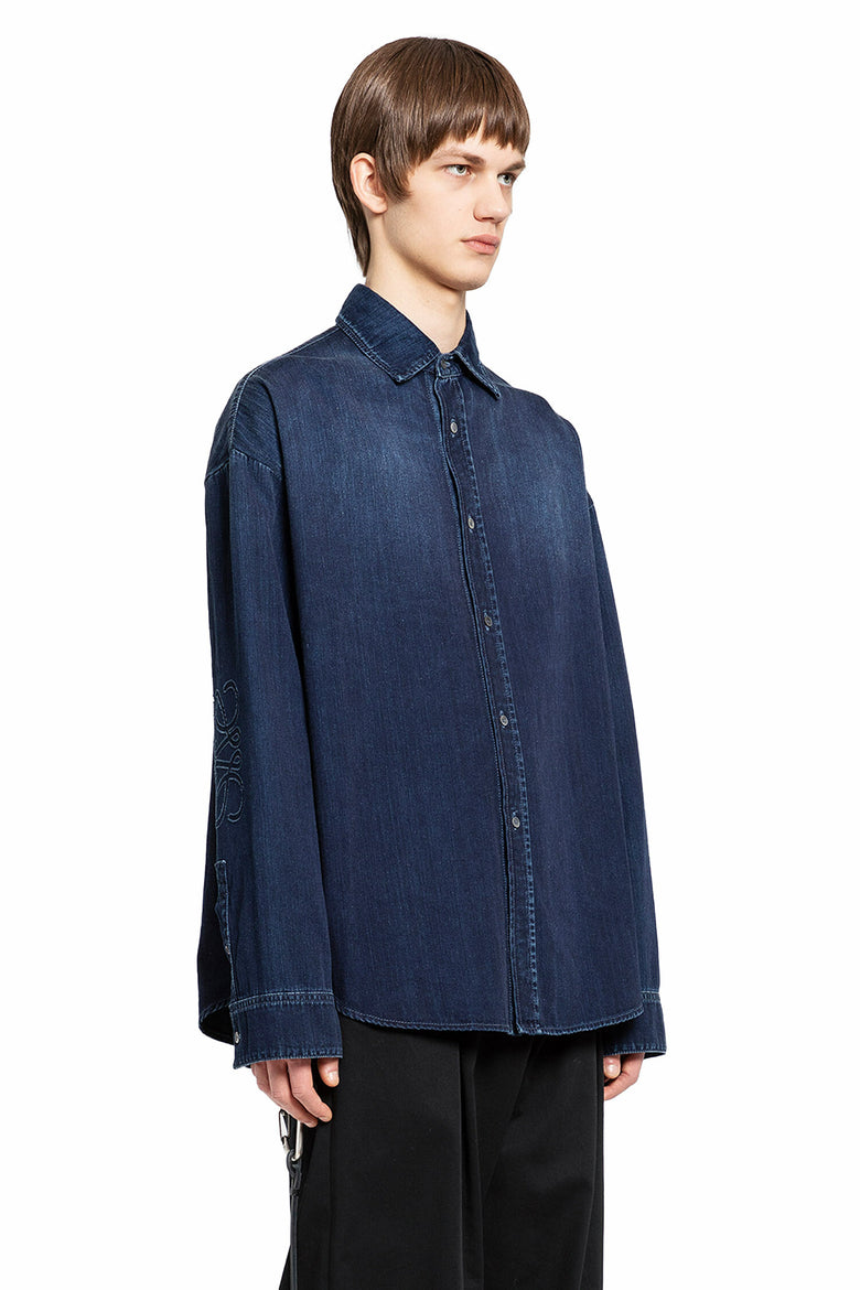 LOEWE MAN BLUE SHIRTS