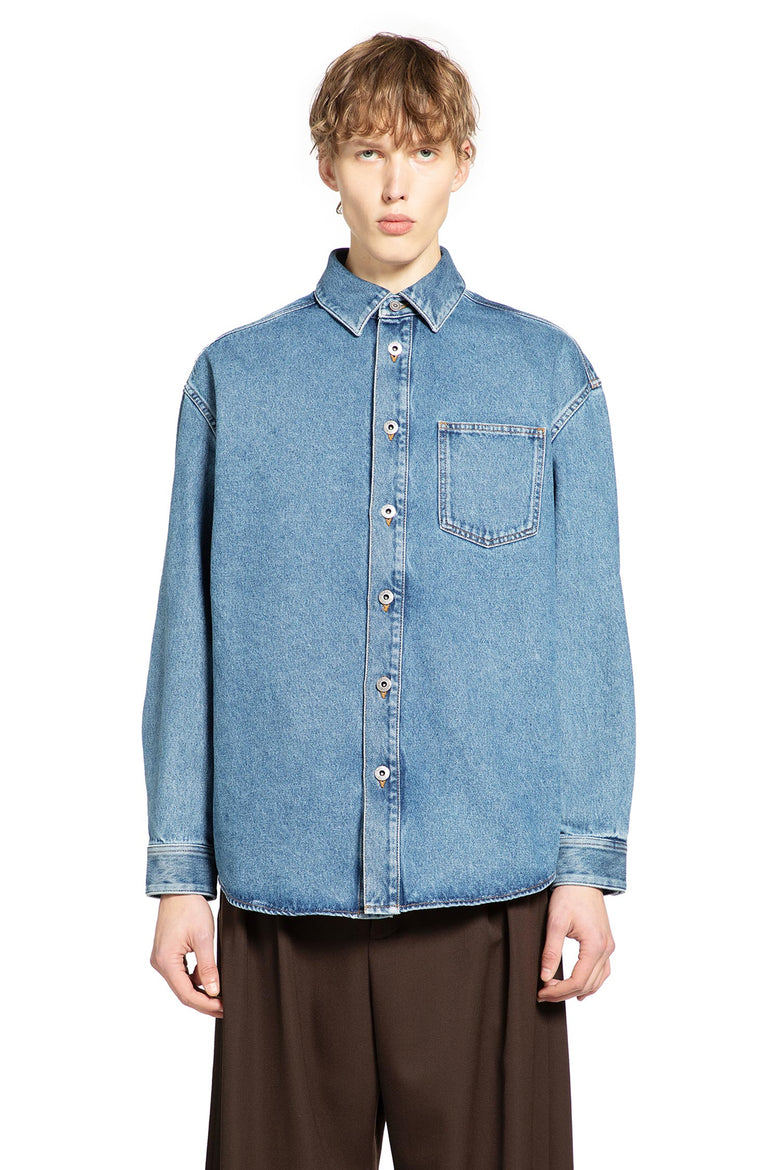 Anagram Overshirt in Denim