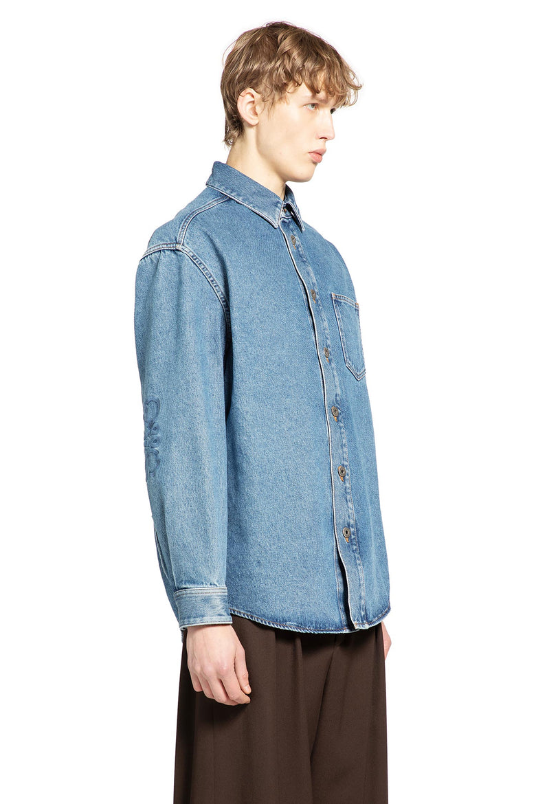 Anagram Overshirt in Denim