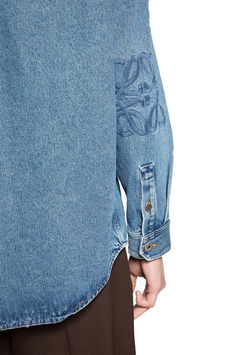 Anagram Overshirt in Denim