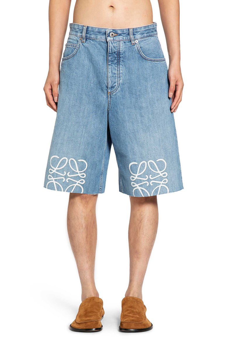 Anagram Denim Bermuda Shorts