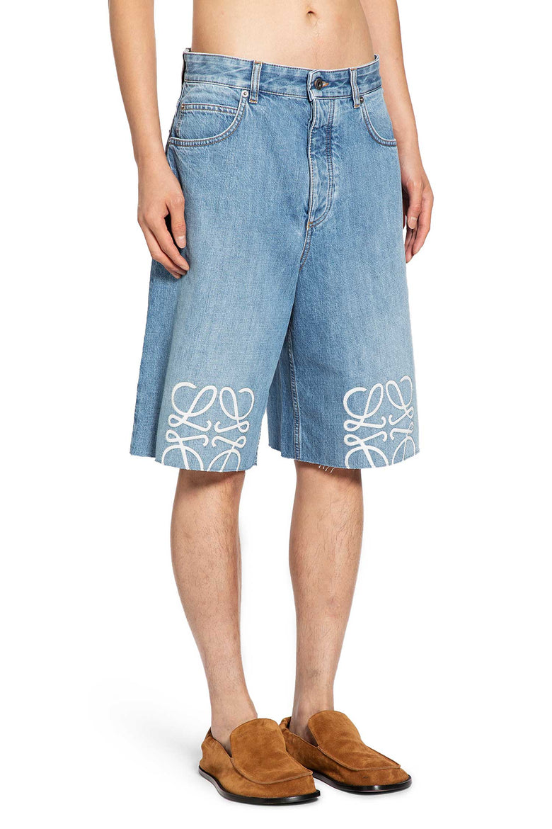 Anagram Denim Bermuda Shorts
