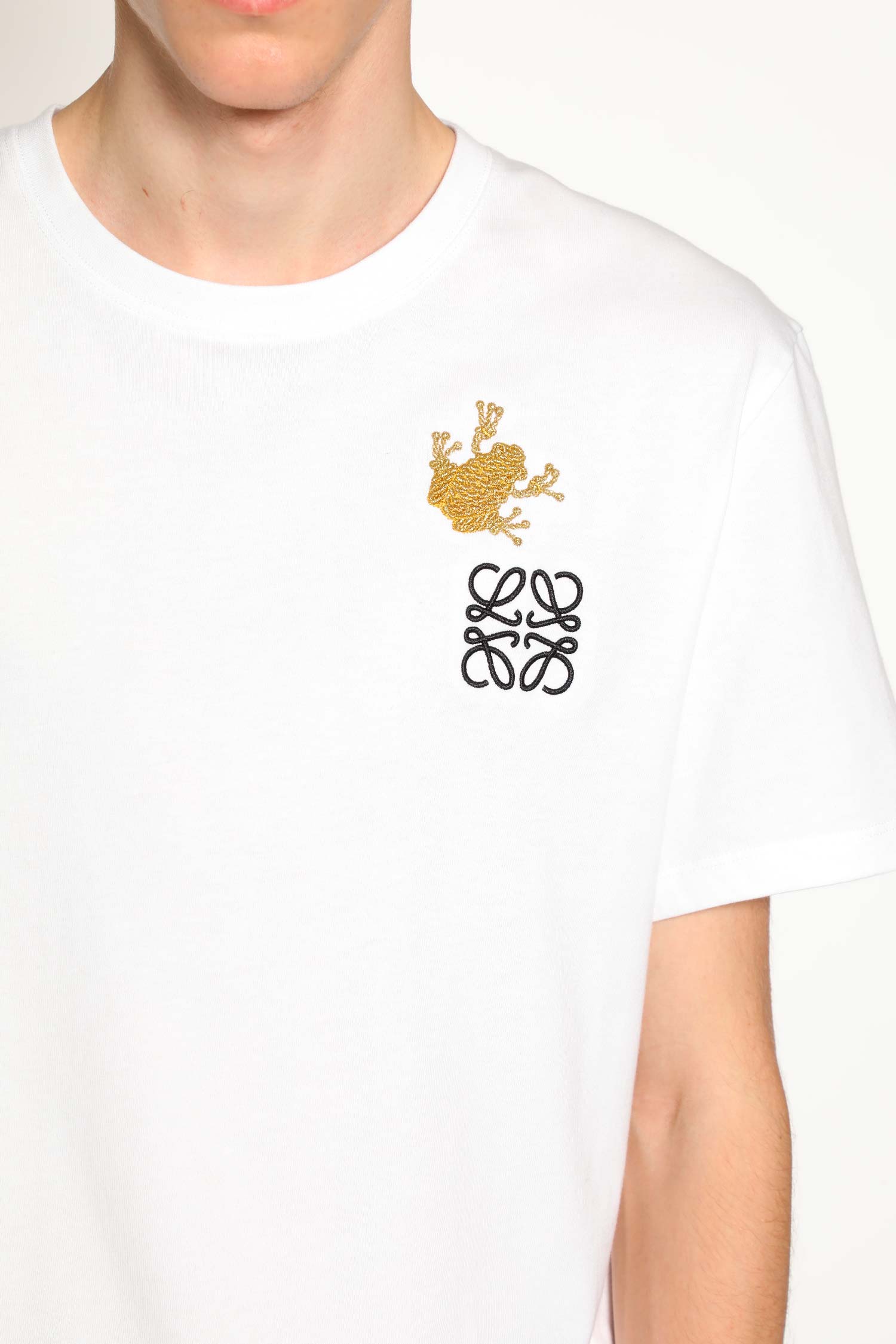 Cotton Embroidery Relaxed Tee